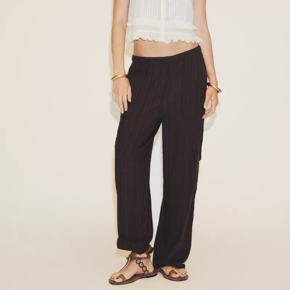 Zara Women's Brown Relaxed cargos